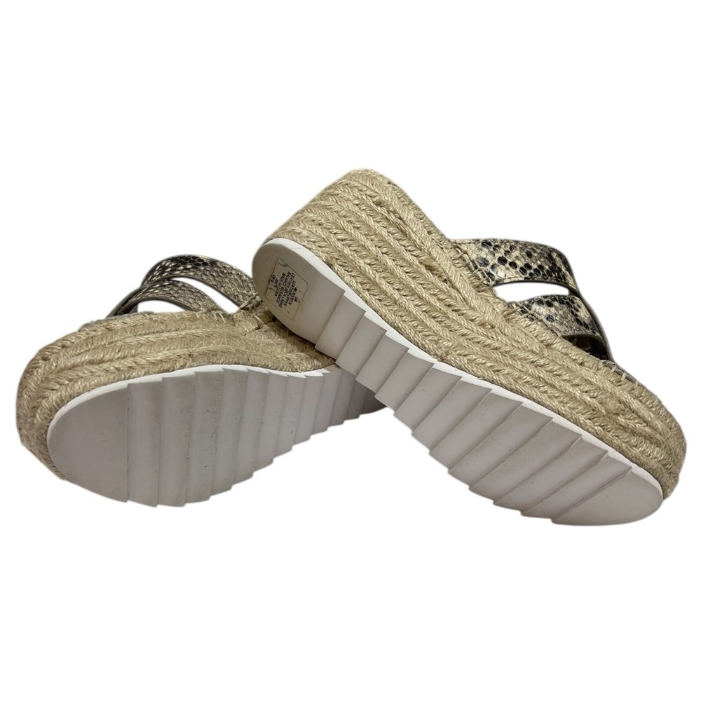 Marc Fisher Robbyn Python Espadrille Wedge Bohemi… - image 8